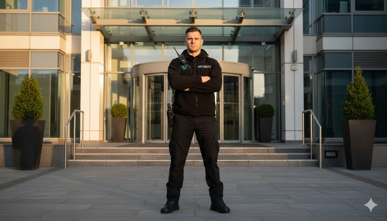Security officer on duty